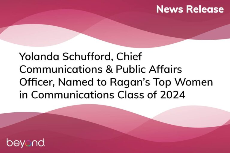 Yolanda Schufford, Chief Communications & Public Affairs Officer, Named to Ragan’s Top Women in Communications Class of 2024