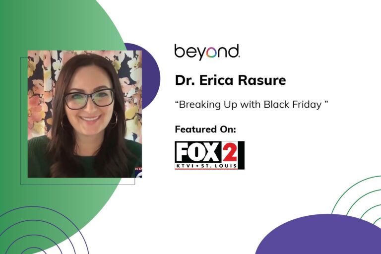 Dr. Erika Rasure Suggests “Breaking Up with Black Friday” on FOX2-TV