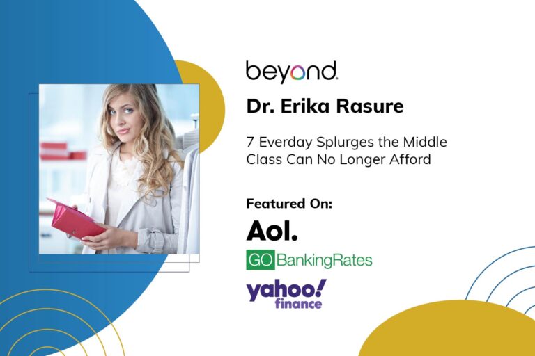 Dr. Erika Rasure recent news Beyond Finance