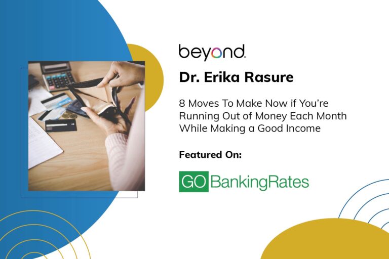 Dr. Erika Rasure Beyond Finance interview on living paycheck to paycheck